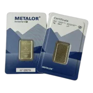 10 Gram Metalor Minted Gold Bar