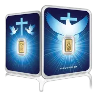 1g Gold Blessings of Jesus Christ Bar (999.9)