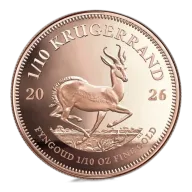 1/10 Oz Gold South African Krugerrand (2026)
