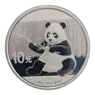 10 Yuan China Panda, Animals .964 oz Round (PR-Z21)