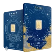 0.5g PAMP Zodiacs Capricorn Gold Bar