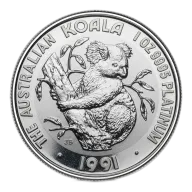 1 oz Perth Mint Koala Platinum Coin