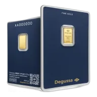 0.5g Degussa Investment Fine Gold Bar (999.9)