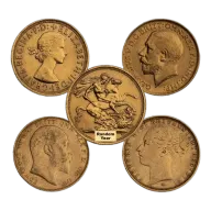 Great Britain Gold Sovereign - Random Year (Our choice)