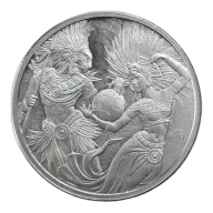 Silver 1 oz Ometeotl - God of Duality Round