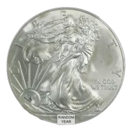 Silver 1 oz American Eagle Blemished - Random Year