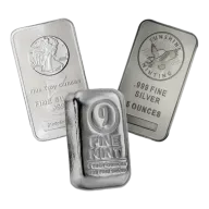 Silver 5 oz Bar - Secondary Market - Random Design (our choice)