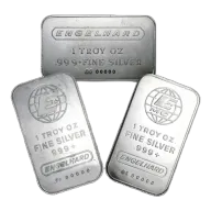 Engelhard 1 oz .999 Fine Silver Bar - Secondary Market - Random Design (our choice)