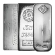 100 oz .999 Fine Silver Bar - Secondary Market - Random Design (Our choice)
