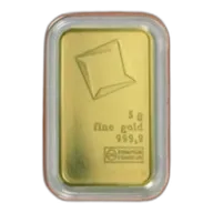 5g Valcambi Gold Bar