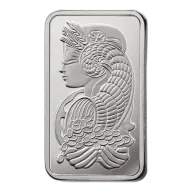 1 oz PAMP Silver Bar - Uncarded