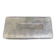 50 oz Engelhard Silver Bar MFR (50 Minted)