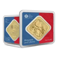 1 oz Britannia and Liberty Gold Coin