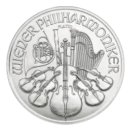 1 Ounce Platinum Austrian Philharmoniker Coin