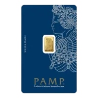 1 GRAM GOLD BAR PAMP