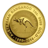 1 oz Perth Mint Kangaroo Gold Coin