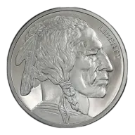 1 oz Silver Round Buffalo Golden State Mint