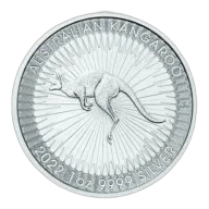 2022 1 oz Australian Silver Kangaroo Coin BU