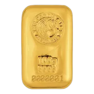 100g Gold Cast Bar - Perth Mint