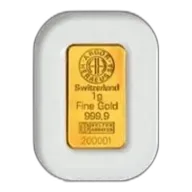 1 Gram Argor-Heraeus Gold Minted Bar