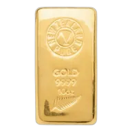 10oz Gold Cast Bar - NZ Pure