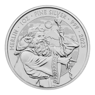 1 Oz 2023 Mythical Merlin Silver Coin