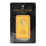50g Gold Mint Bar - Perth Mint