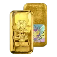 1oz Germania Mint Gold Cast Bar