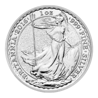 1 Oz UK Britannia Silver Coin 2016