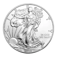 1 oz USA Eagle .999% Fine Silver Coin 2016
