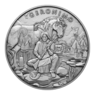 1oz Silver Round - Legendary Warriors Geronimo