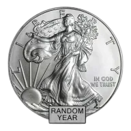 1/2oz Silver Coin - American Eagle - Random Year