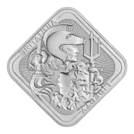 10oz Silver Mint Bar - Royal UK Mint - Britannia and Liberty
