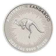 1oz Silver Coin - Perth Mint Kangaroo 2026