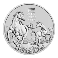 1kg Silver Coin - 2026 Perth Mint Lunar Horse
