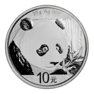 30 gram China Panda .999% Fine Silver Coin 2018 (In Capsule)