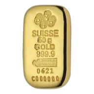 50g PAMP Suisse Gold Bar
