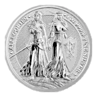 2022 1 oz Silver Allegories Germania and Polonia