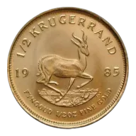 1/2 oz South African Mint Krugerrand Gold Coin