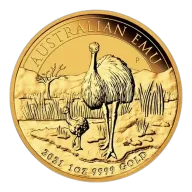 Australian Emu 1 oz Gold 2021