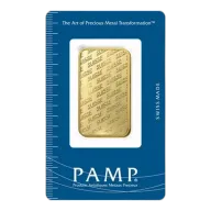 Gold Bar PAMP Suisse 1 oz Gold
