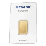 10g Metalor Gold Bar