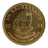 1/4oz Gold Krugerrand Mixed Years (South Africa)