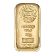 100g Cast Gold Bar - Sharps Pixley
