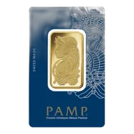 1oz Fortuna Gold Bar | Veriscan | PAMP Suisse