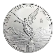 1 oz Mexican Libertad Silver Coin | 2024 | Bullion Uncirculated