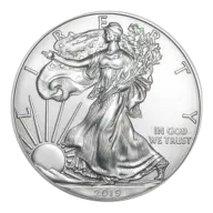 2019 American Silver Eagle Coin BU