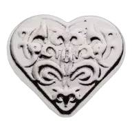 Beaver Bullion - 2 oz Silver Heart