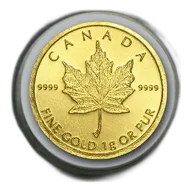 1g Maple Leaf Gold Coin