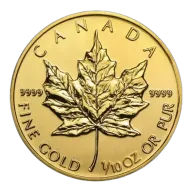 1 oz Maple Leaf Gold Coin